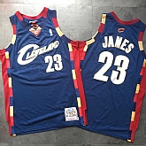 Cavaliers 23 Lebron James Navy 2008 09 Hardwood Classics Jersey Mixiu,baseball caps,new era cap wholesale,wholesale hats
